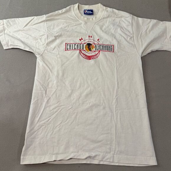 Vintage embroidery Chicago Blackhawks NHL Hockey Size M - Picture 1 of 16